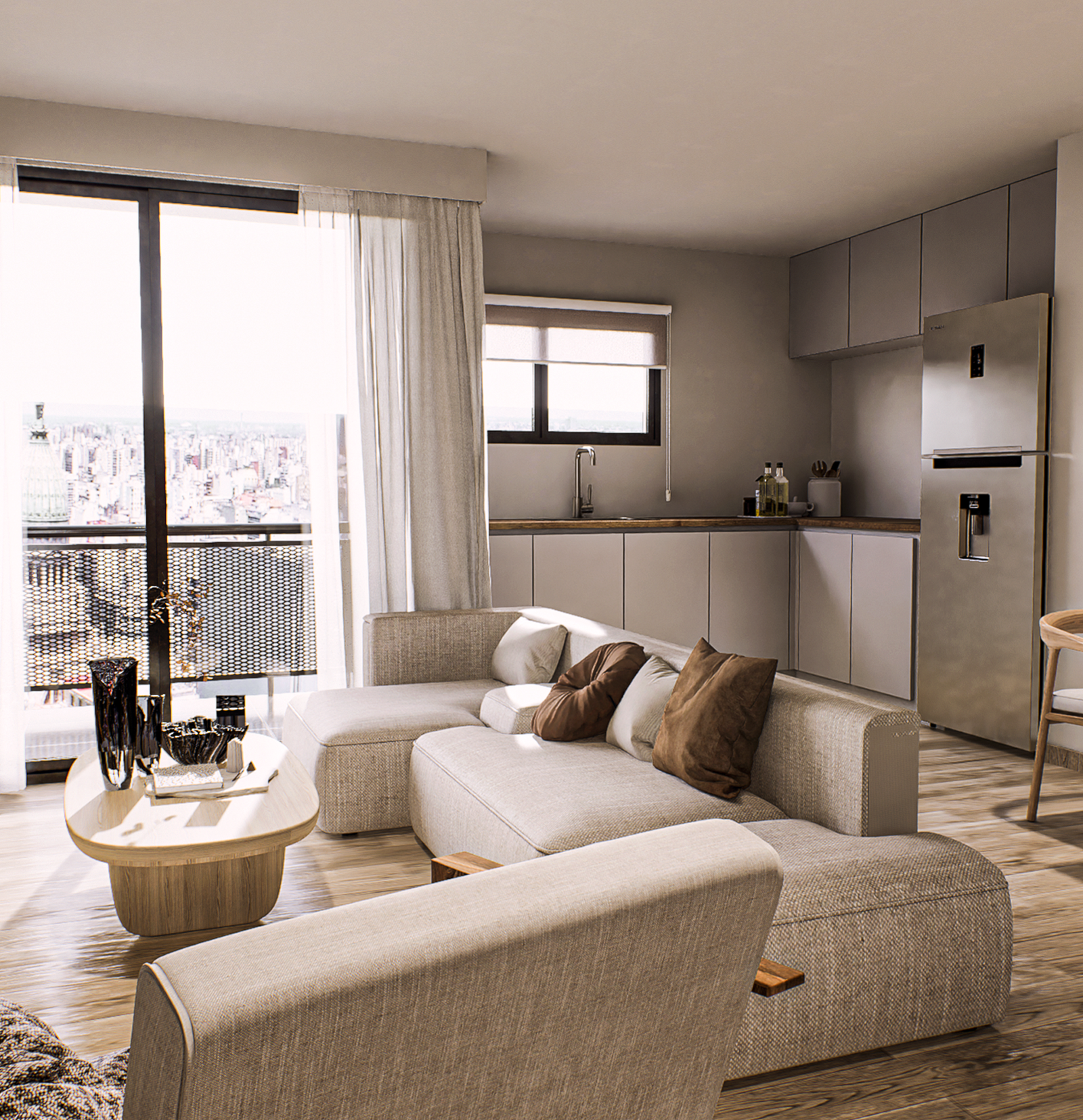 Render living